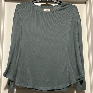 Knox Rose Sage Long Sleeve Top